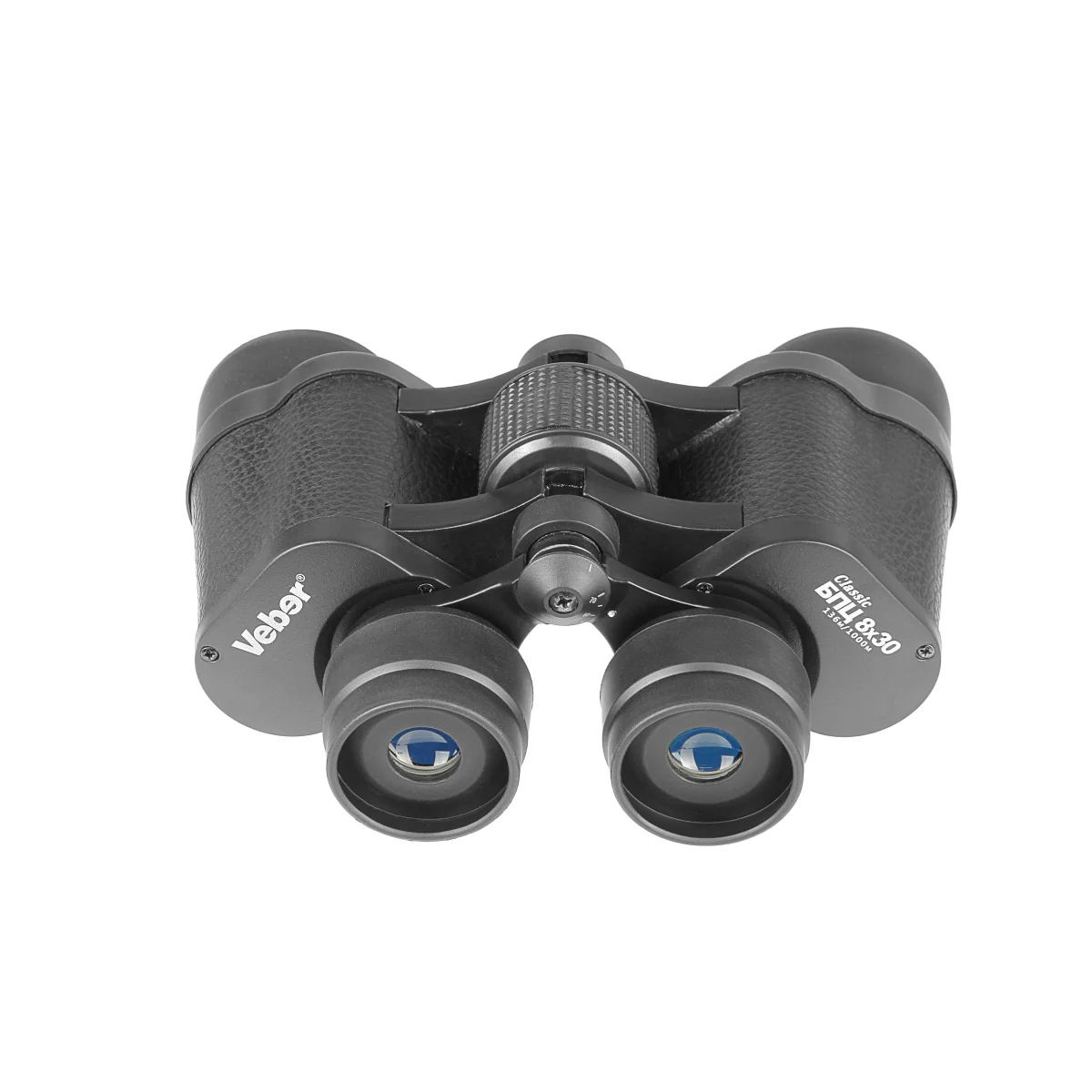 Бинокль Veber Classic БПЦ 8x30 VL черный, кожа