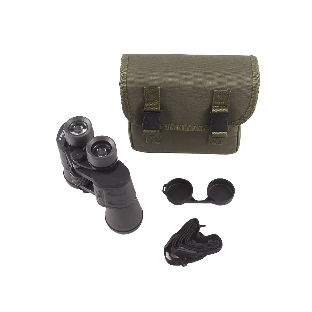 Бинокль Veber Classic БПШЦ 10x50 VRWA широкоугольный, серый (уценка01)