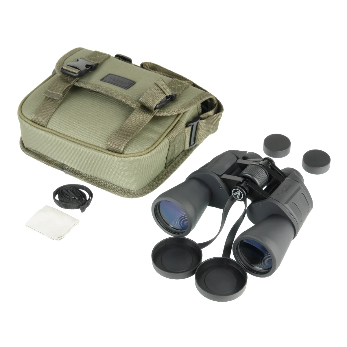 Бинокль Veber Classic БПШЦ 15x50 VRWA широкоугольный, серый