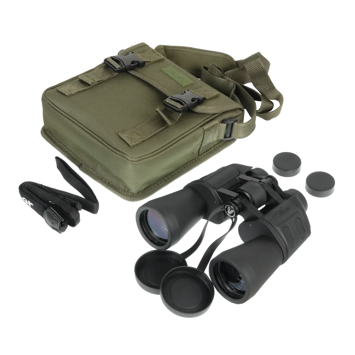 Бинокль Veber Classic БПШЦ 15x50 VRWA широкоугольный, черный