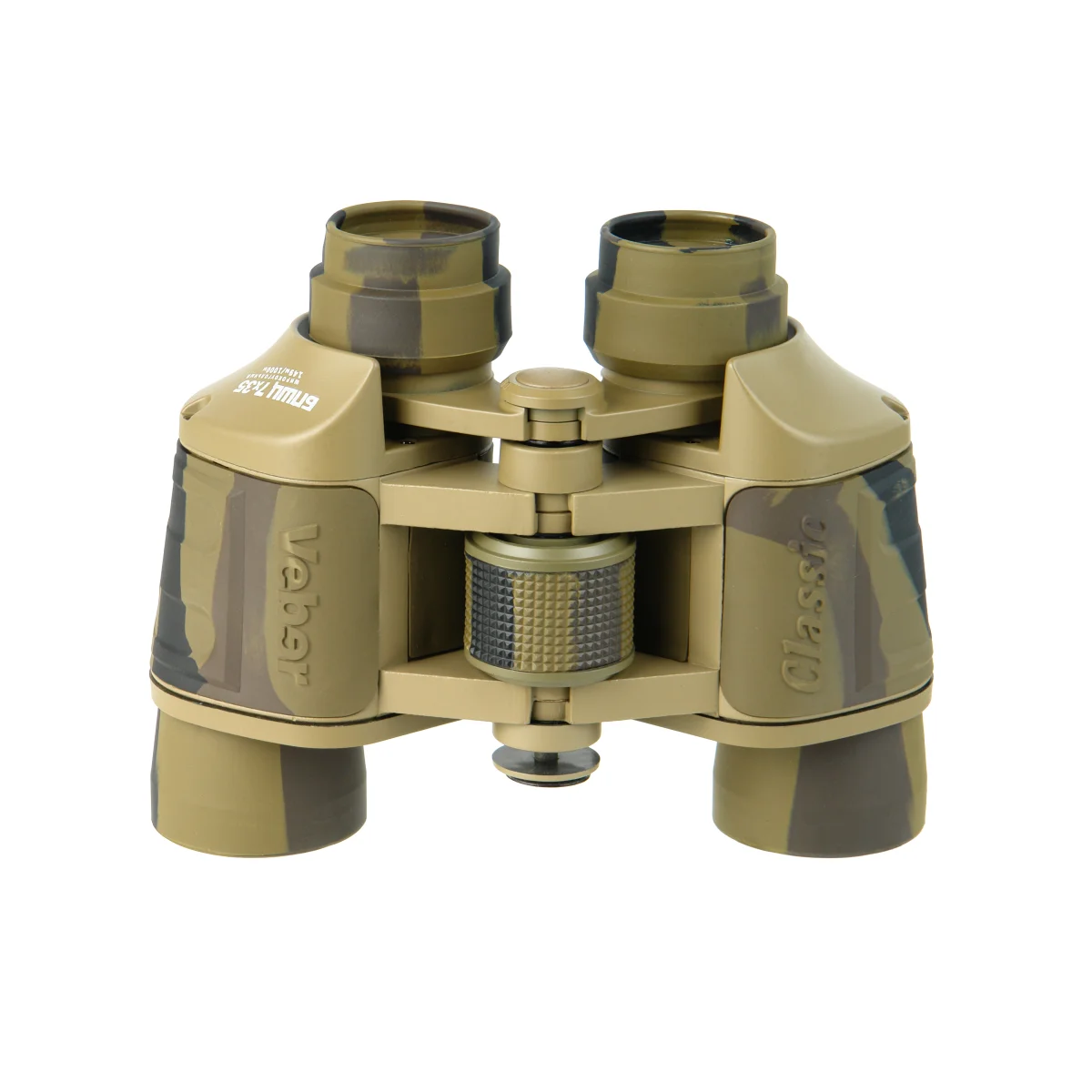 Бинокль Veber Classic БПШЦ 7x35 VRWA широкоугольный, камуфлированный