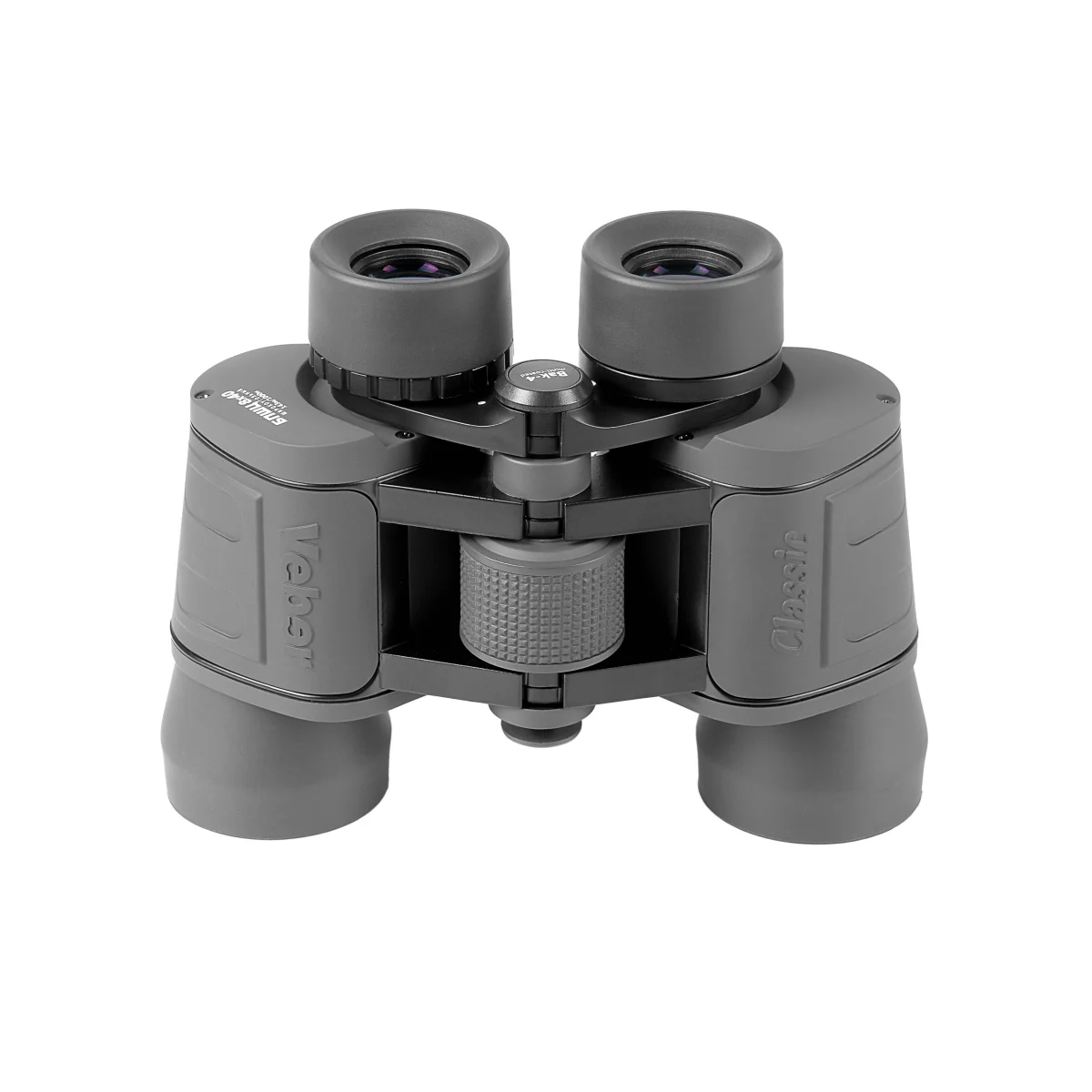 Бинокль Veber Classic БПШЦ 8x40 VRWA широкоугольный, серый