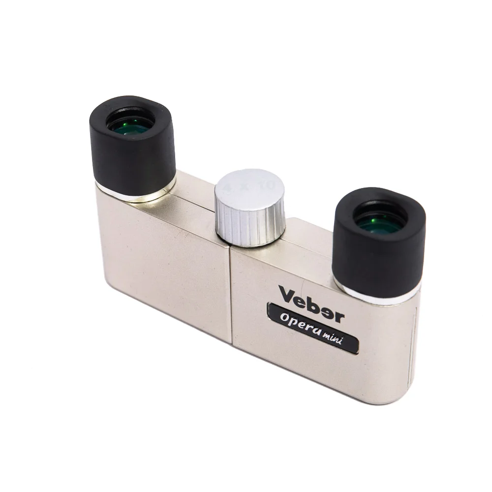 Бинокль Veber Opera mini 4*10 Grey (уценка 01)