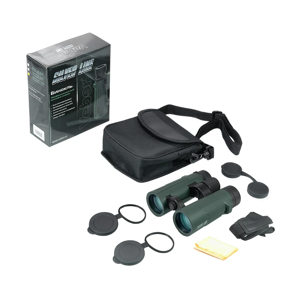 Бинокль Veber Silver Line БН 10x42 WP