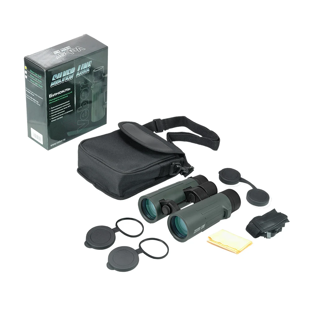 Бинокль Veber Silver Line БН 8x42 WP