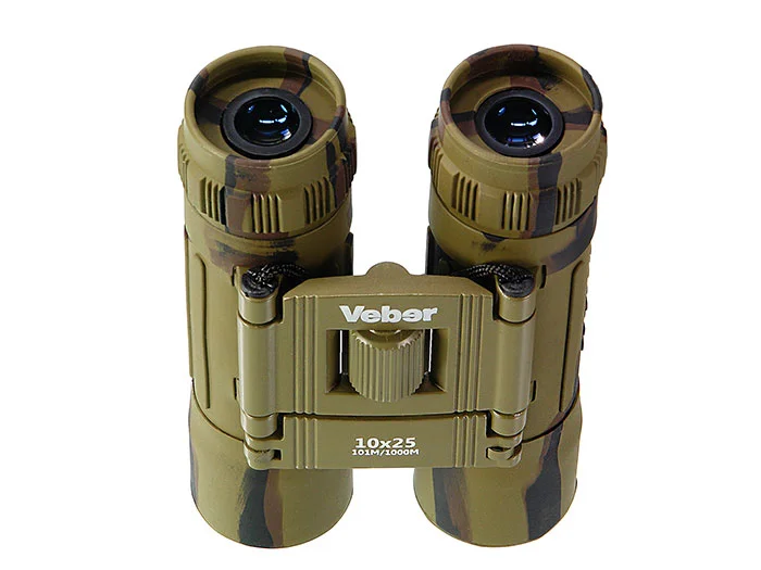 Бинокль Veber Sport БН 10x25 камуфлированный