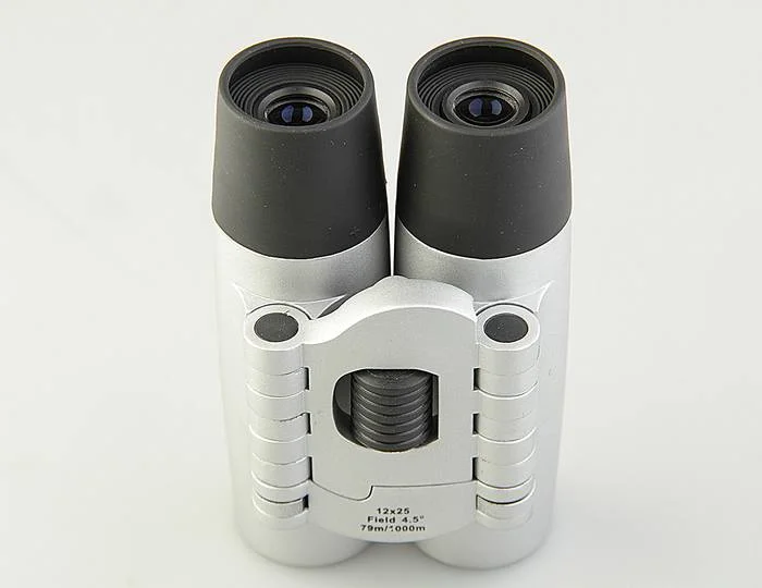 Бинокль Veber Sport БН 12x25 серебристый