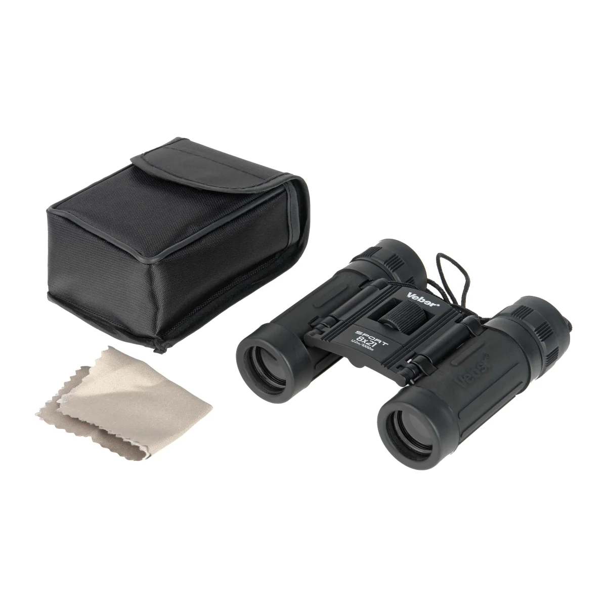 Бинокль Veber Sport БН 8x21 черный