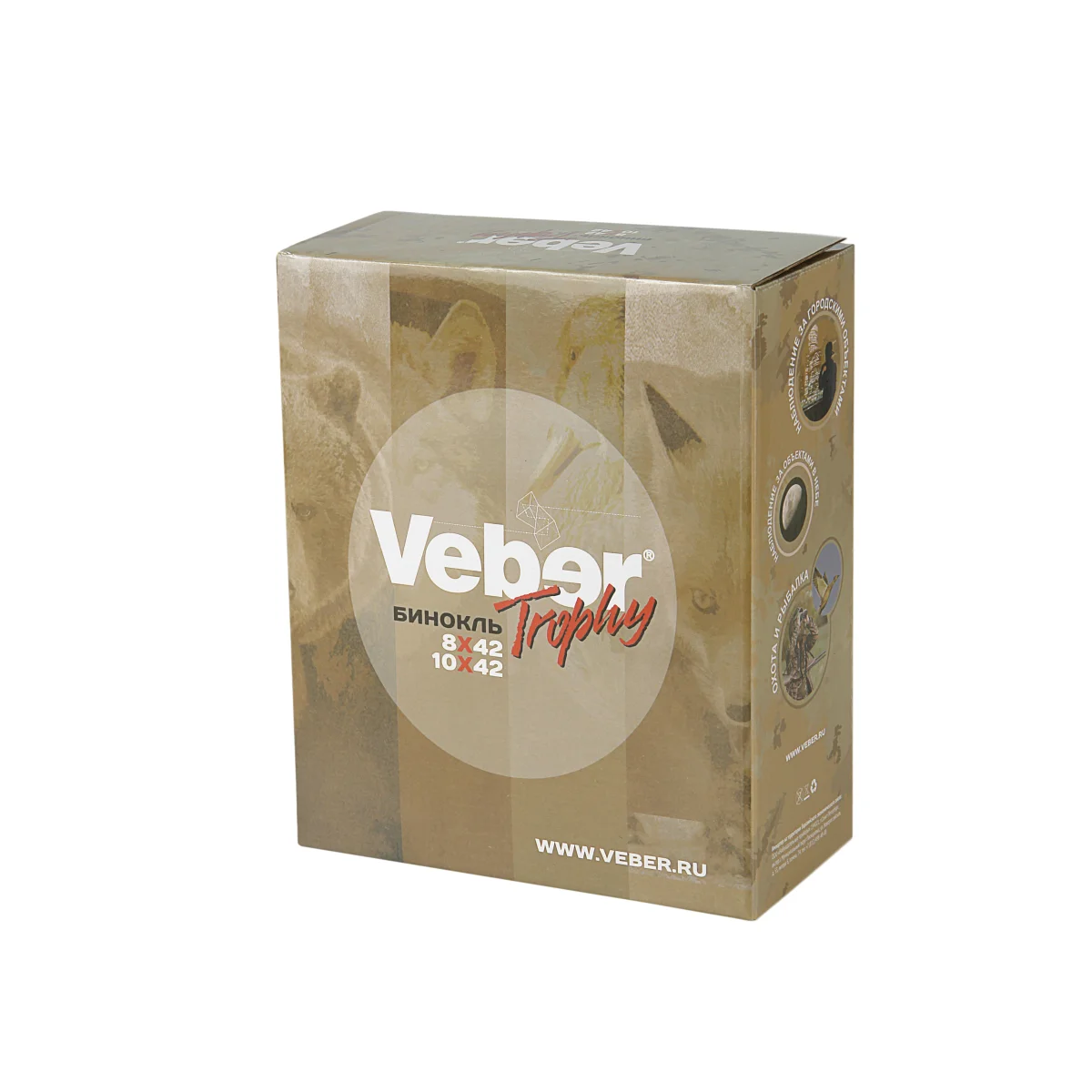 Бинокль Veber Trophy 10х42