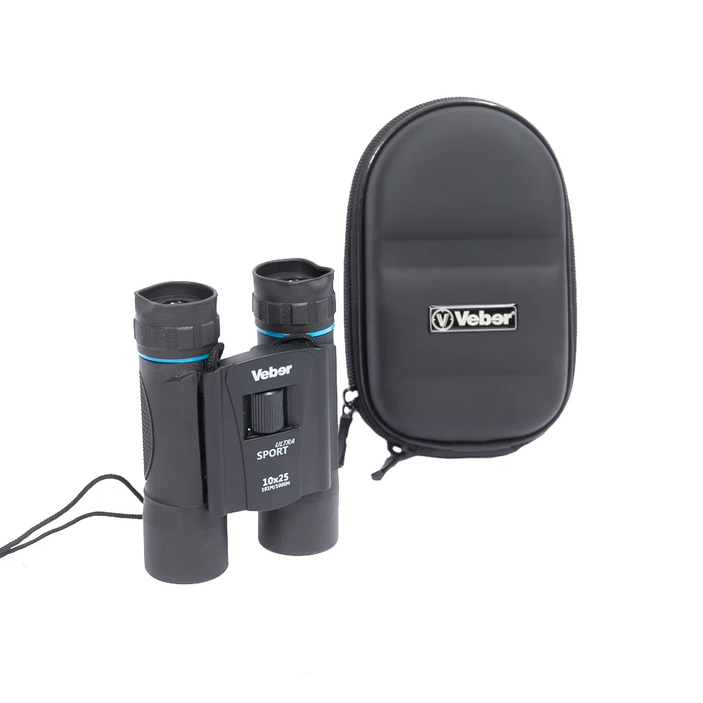 Бинокль Veber Ultra Sport БН 10x25 черный(уценка 01)
