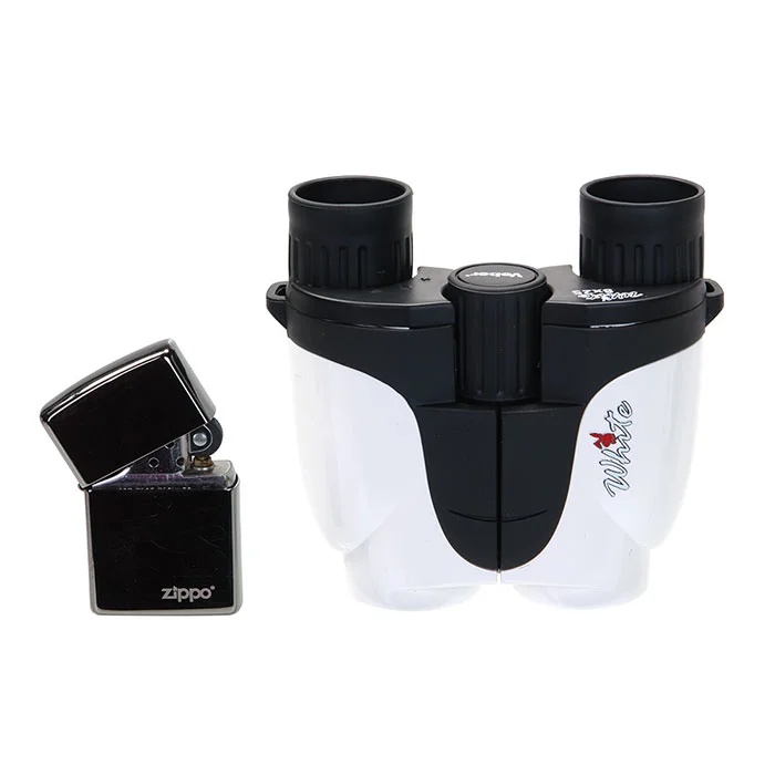 Бинокль Veber White 8x25 белый/черный