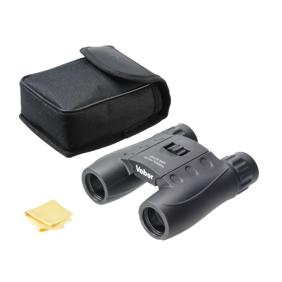 Бинокль Veber WP 10x25 черный