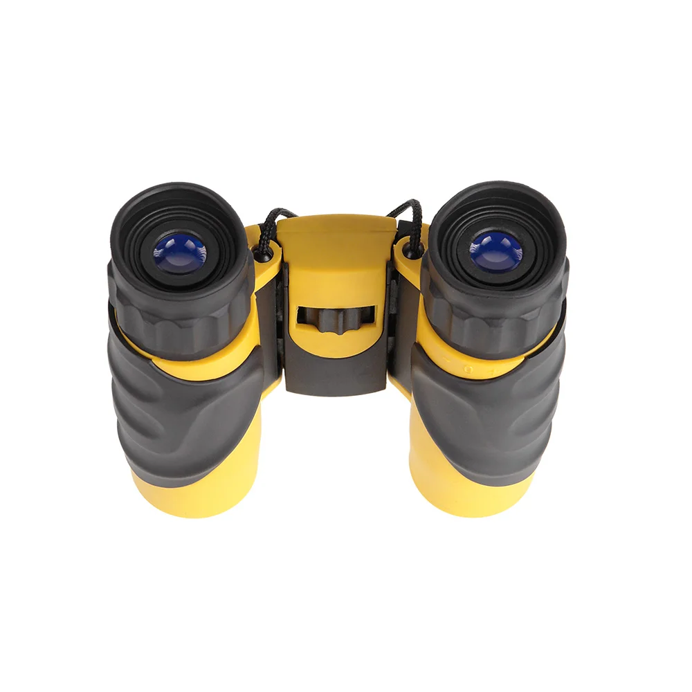 Бинокль Veber WP 10x25 черный/желтый