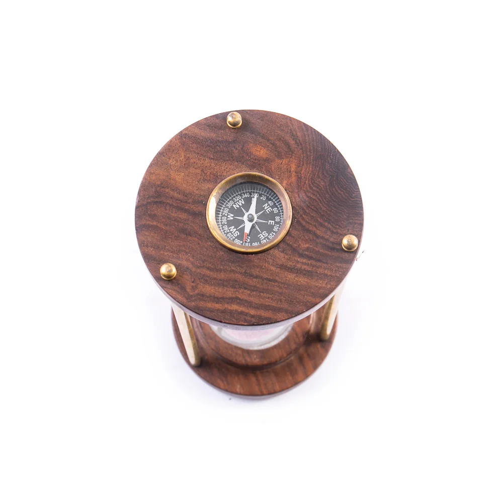 Часы песочные с компасом(уценка01)