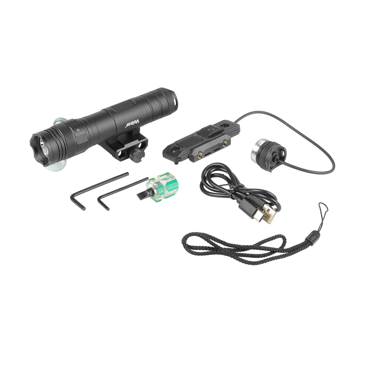 Фонарь тактический Veber Tactics II 1250 WP подствольный