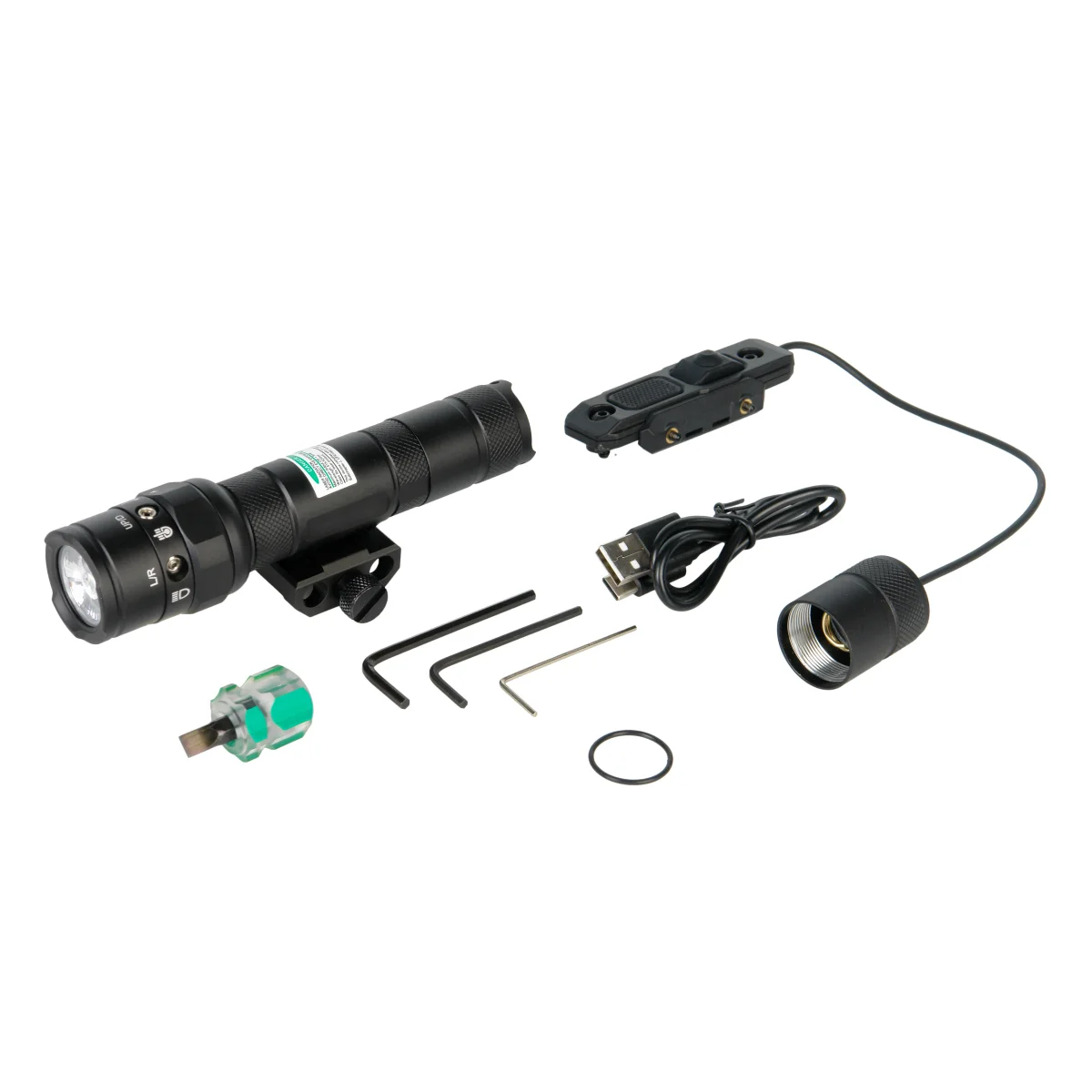 Фонарь тактический Veber Tactics II 900G WP подствольный с ЛЦУ