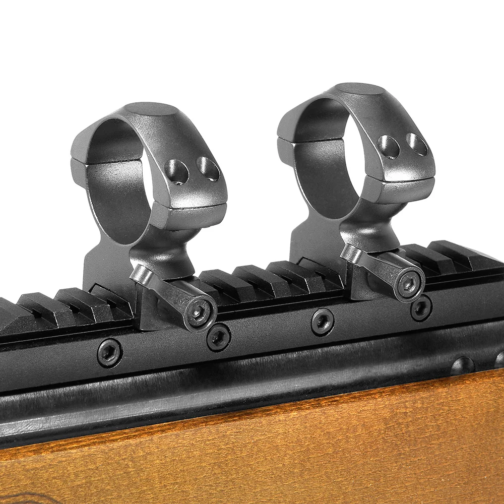 Кольца для прицела Veber E 3021 QH Weaver быстросъёмные