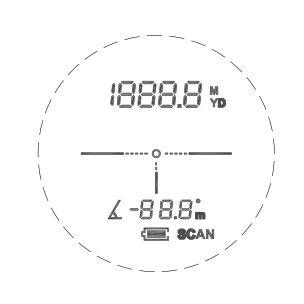 Лазерный дальномер Veber 6х26 LR 1500