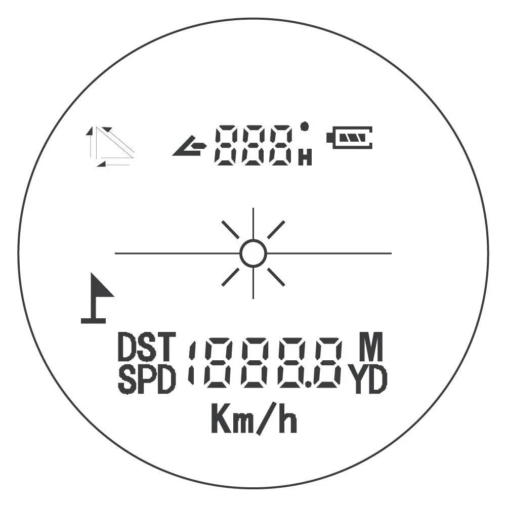 Лазерный дальномер Veber 6x22 LR 1500S