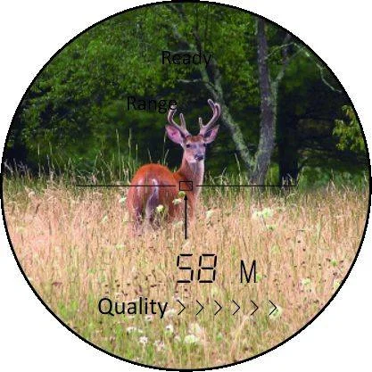 Лазерный дальномер Yukon 6x24 Extend LRS-1000 black