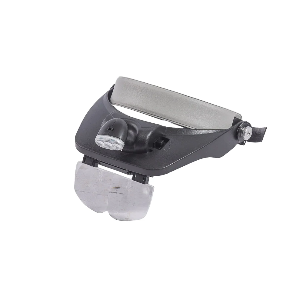 Лупа 81001-3Led (лупа налобная с подсветкой) (уценка 01)