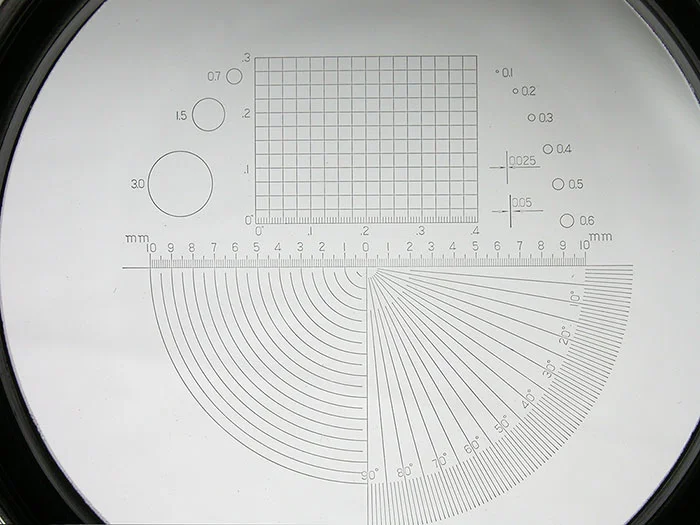 Лупа измерительная с подсветкой Veber MG7173, 10x, 25 мм
