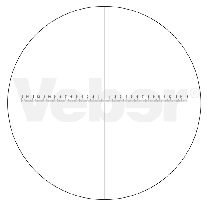 Лупа измерительная с подсветкой Veber MG7173C, 10x, 25 мм