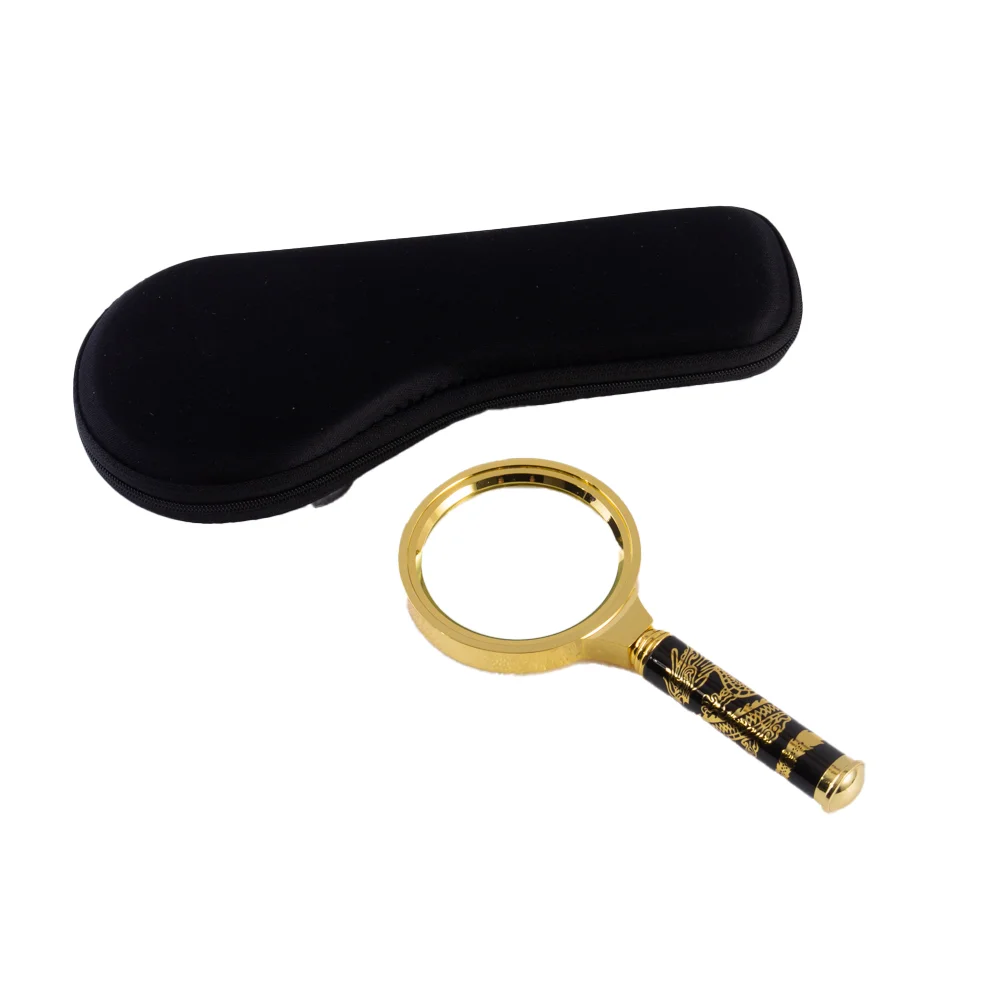 Лупа L70 (диам.70мм, 7х, в чехле, сувенирная) (уценка 01)