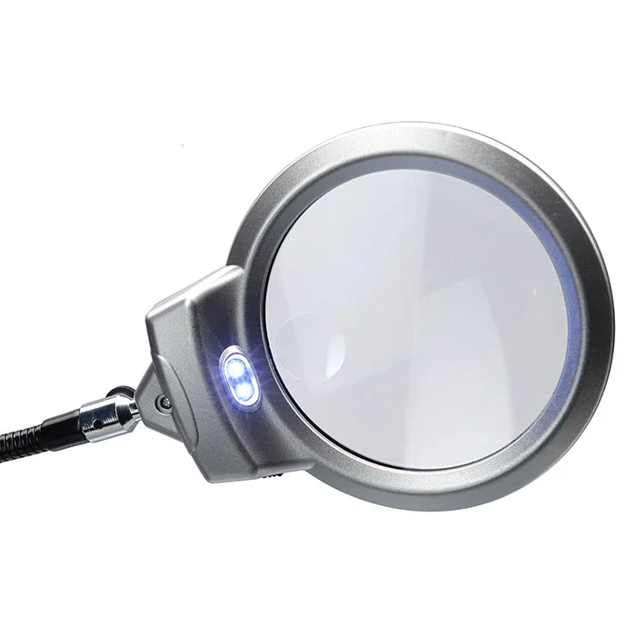 Лупа-лампа 15119-B настольная