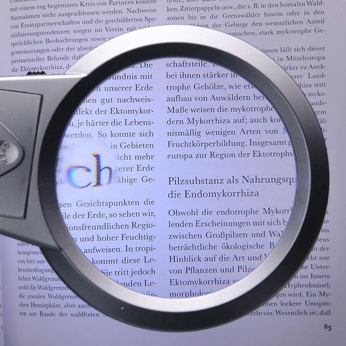 Лупа-лампа 15119-B настольная