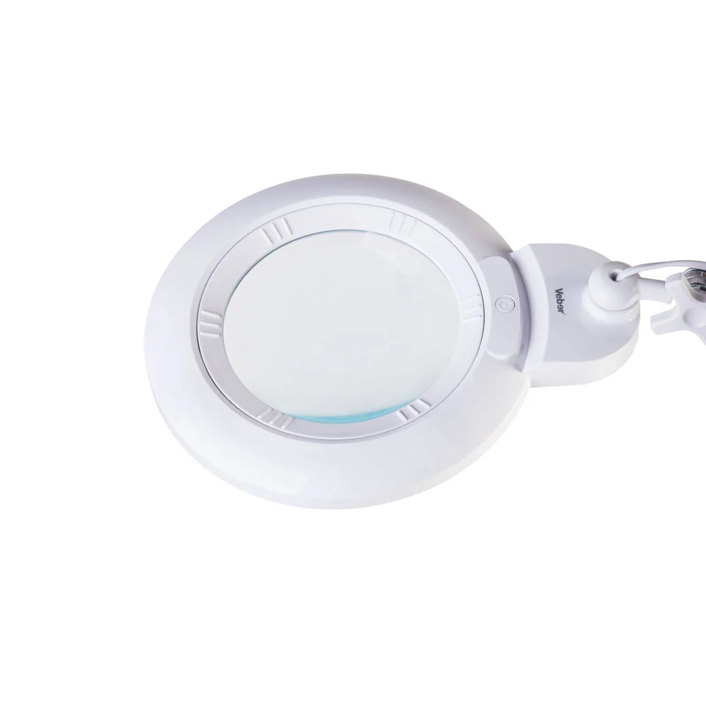 Лупа-лампа 8608D 3D/5D на струбцине