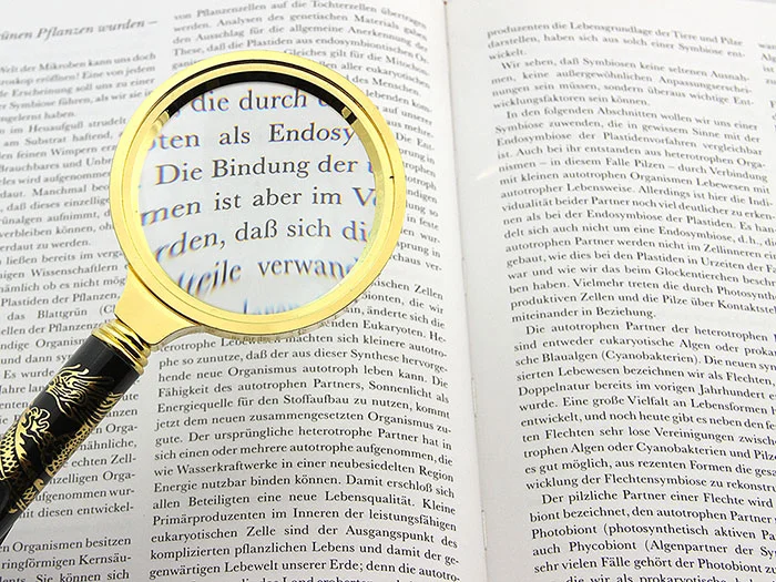 Лупа с ручкой сувенирная Veber L70, 7х, 70 мм