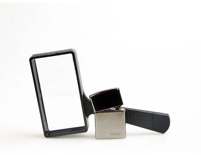 Лупа с ручкой Veber 10050, 2x-4x, 100x50 мм