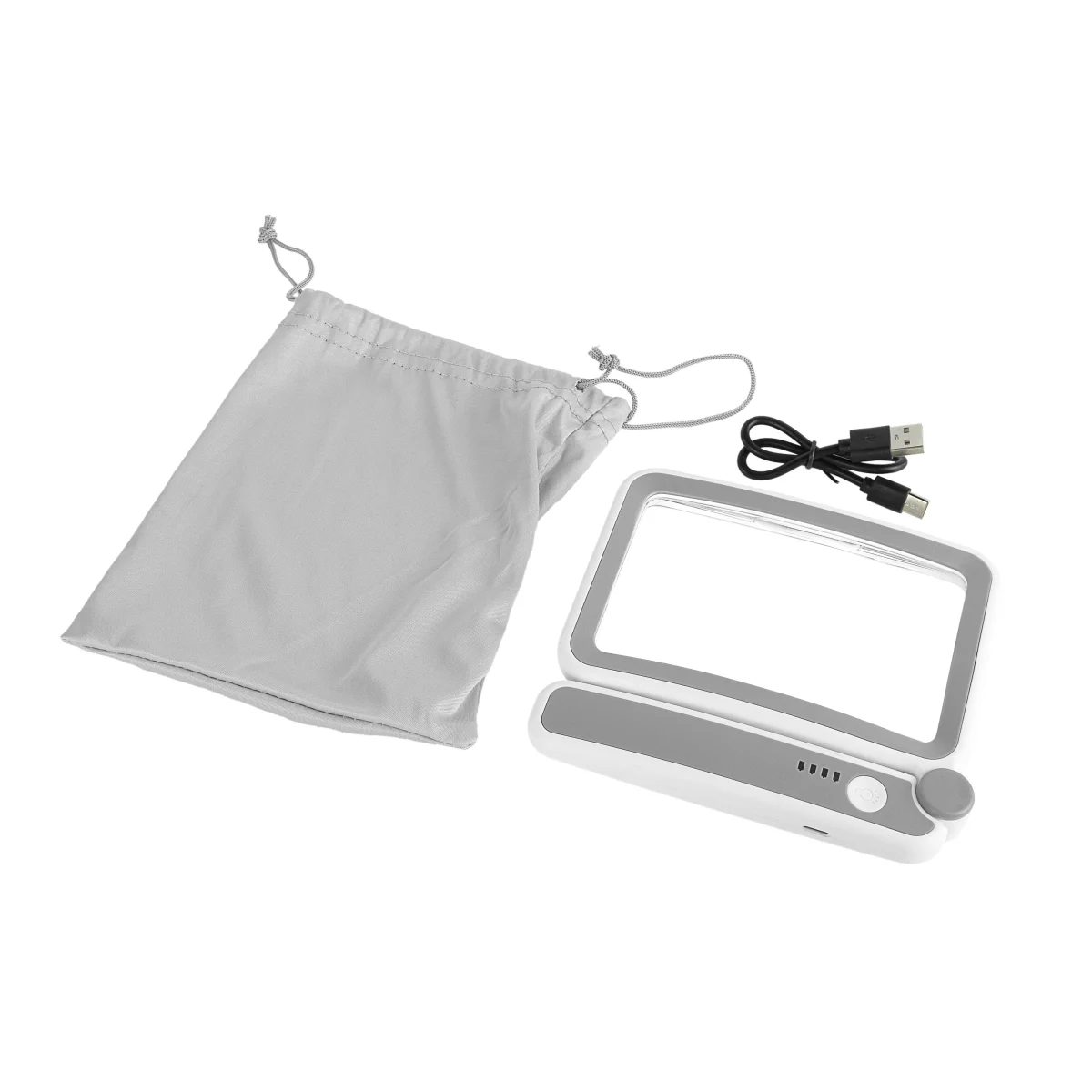 Лупа складная Veber MG12075 с подсветкой