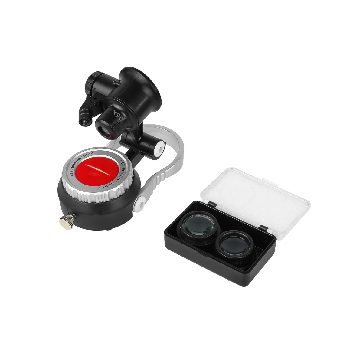 Лупа Veber MG15-55 ювелирная с подсветкой