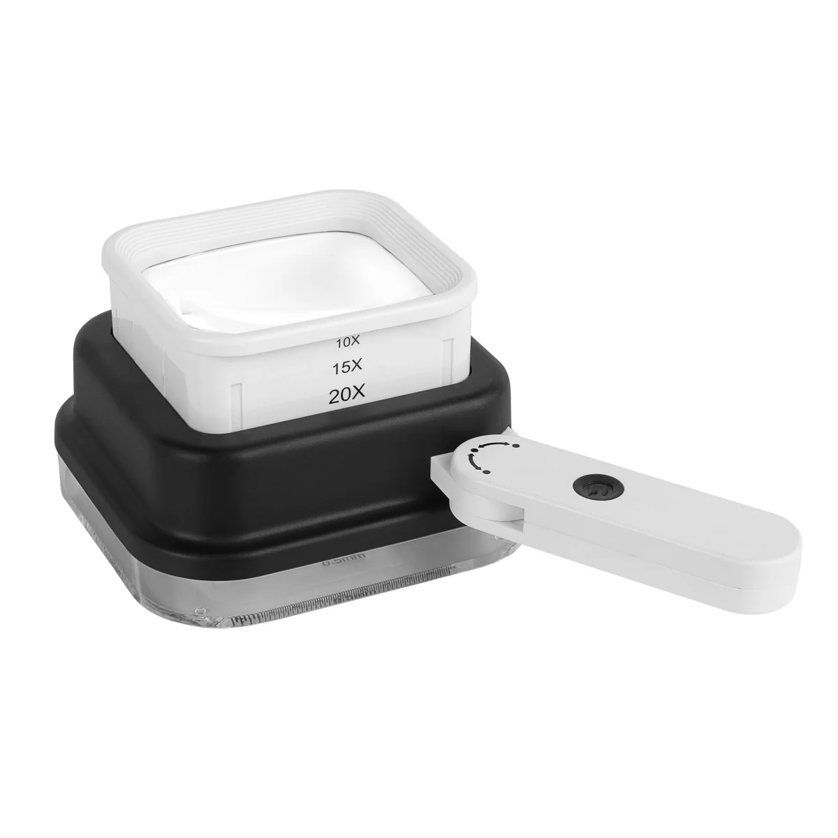 Лупа Veber MG5055 измерительная с подсветкой