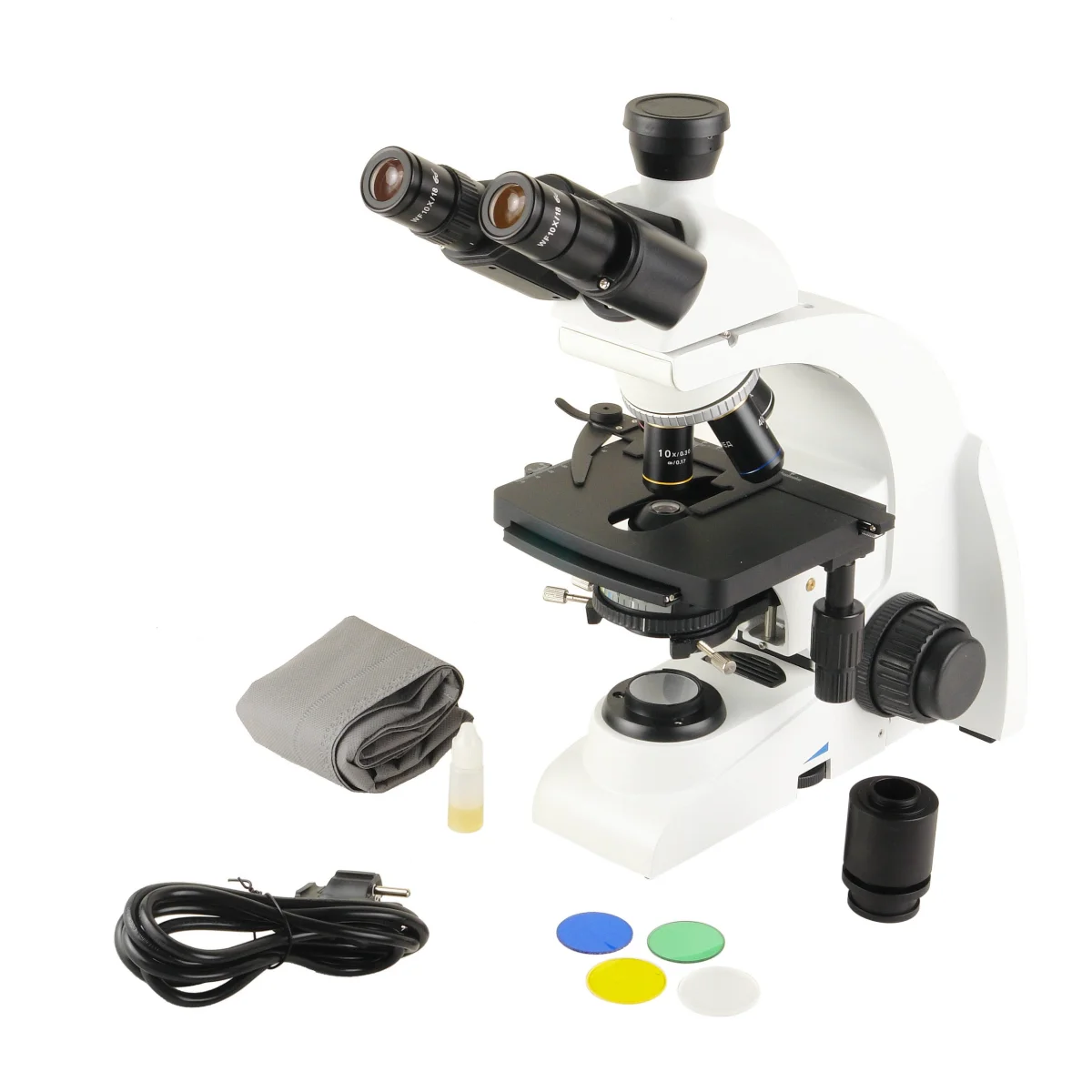 Микроскоп биологический Микромед 1 (вариант 3 LED inf) тринокулярный