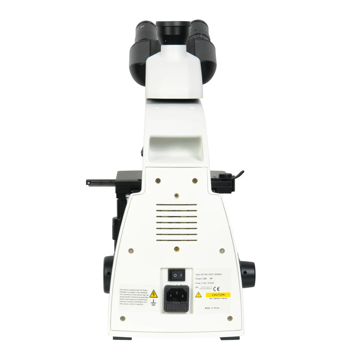 Микроскоп биологический Микромед 1 (вариант 3 LED inf) тринокулярный