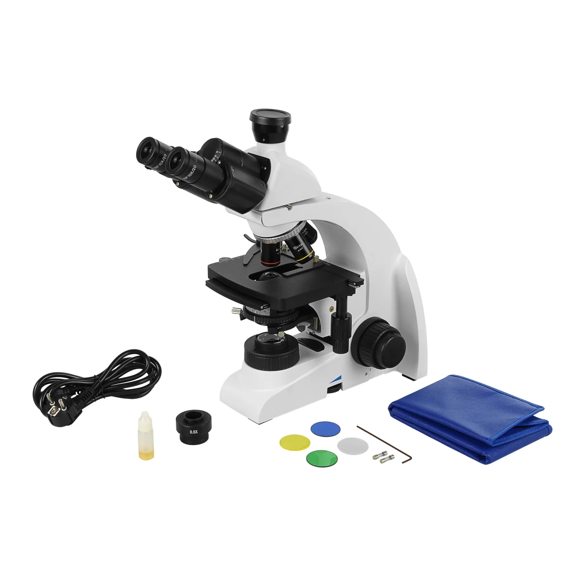 Микроскоп биологический Микромед 2 (вариант 3 LED inf) тринокулярный