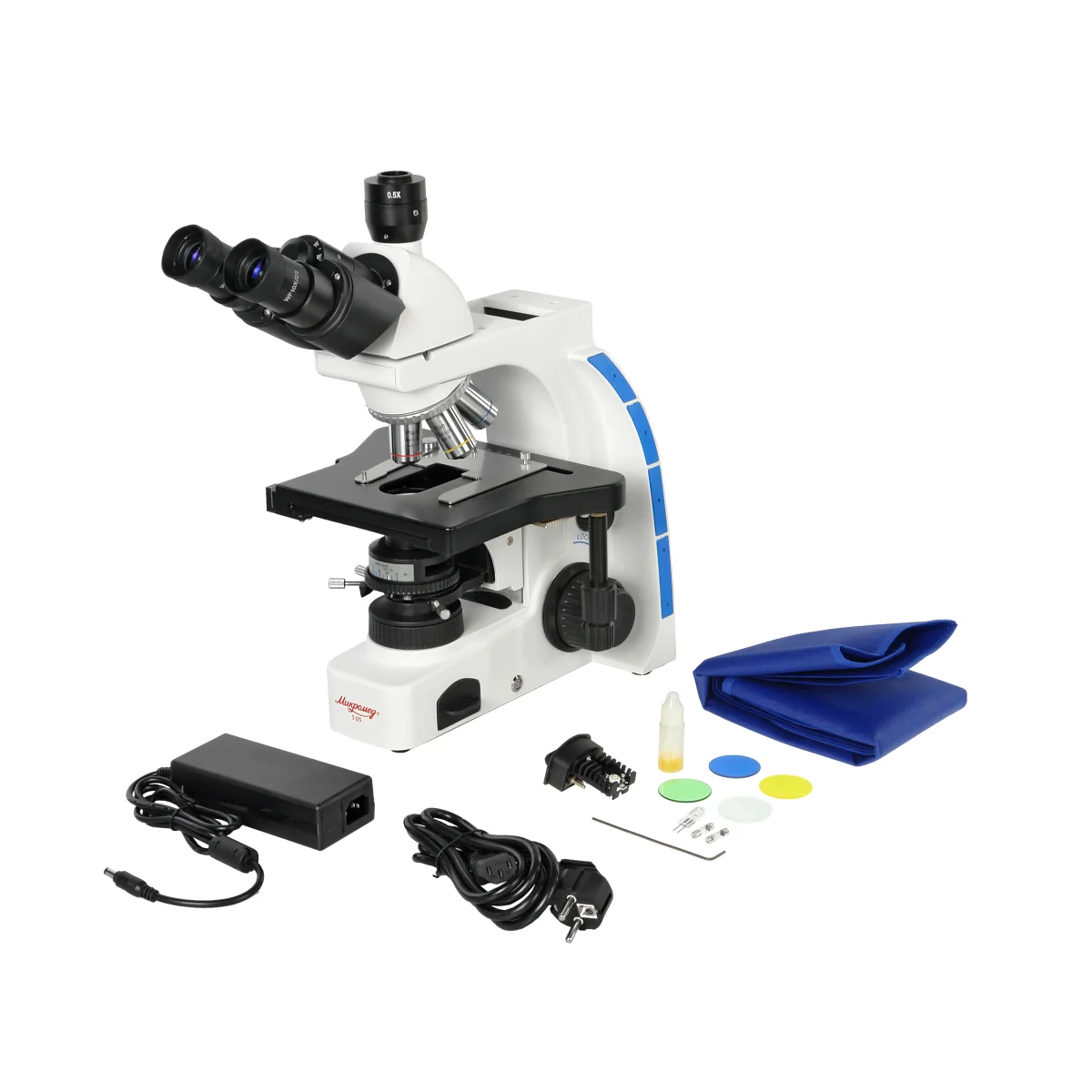 Микроскоп биологический Микромед 3 (вариант U3) тринокулярный