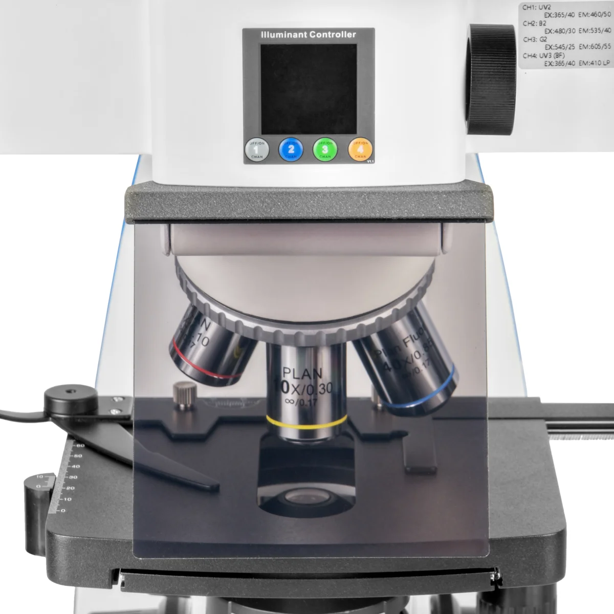 Микроскоп Микромед 3 (вариант ЛЮМ 4 Е LED) тринокулярный