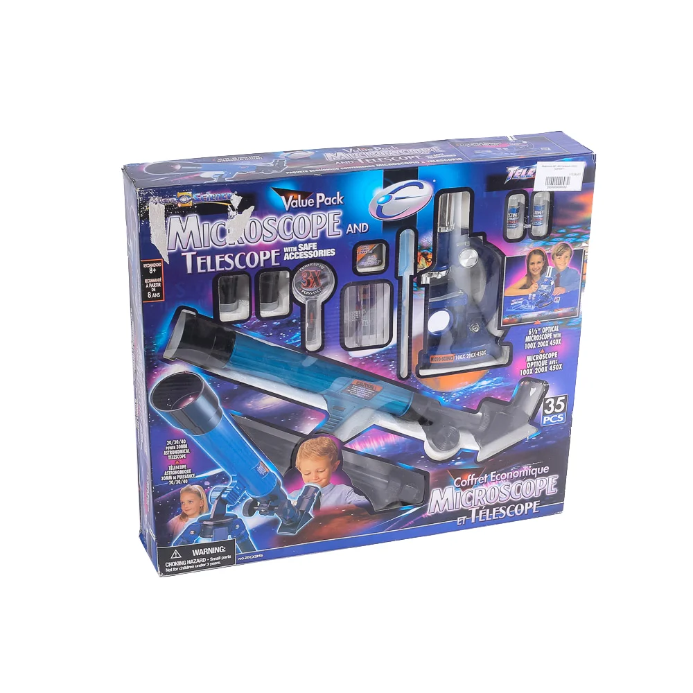 Микроскоп МР-450+телескоп(2035)(уценка 01)