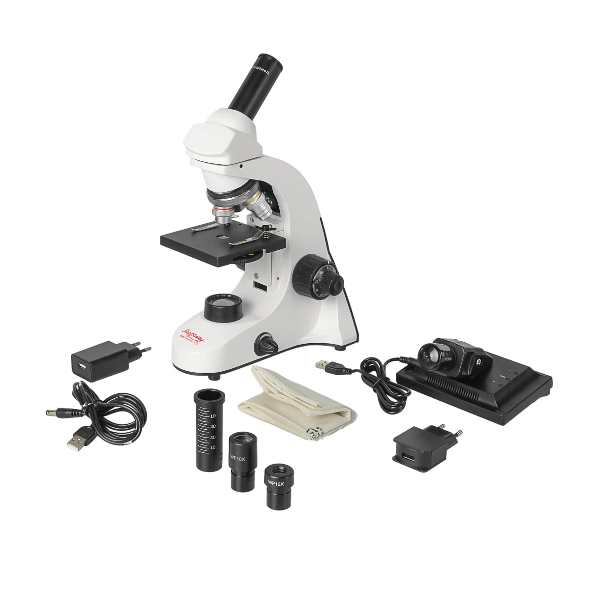 Микроскоп школьный Эврика 40х-1280х LCD цифровой