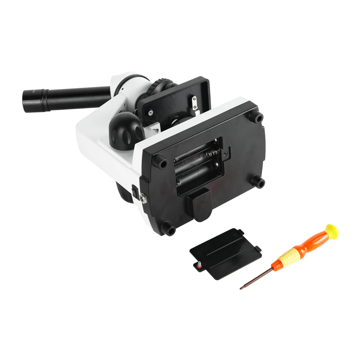 Микроскоп школьный Эврика 40х-1600х с видеоокуляром