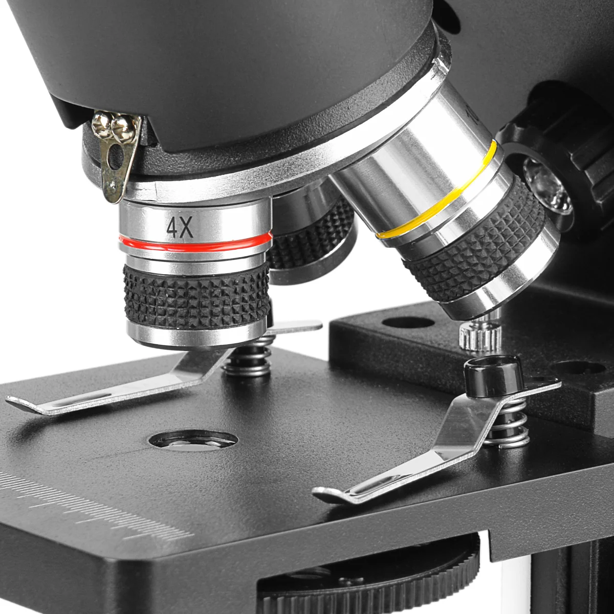 Микроскоп школьный Эврика 40х-1600х (вар. 3) цифровой