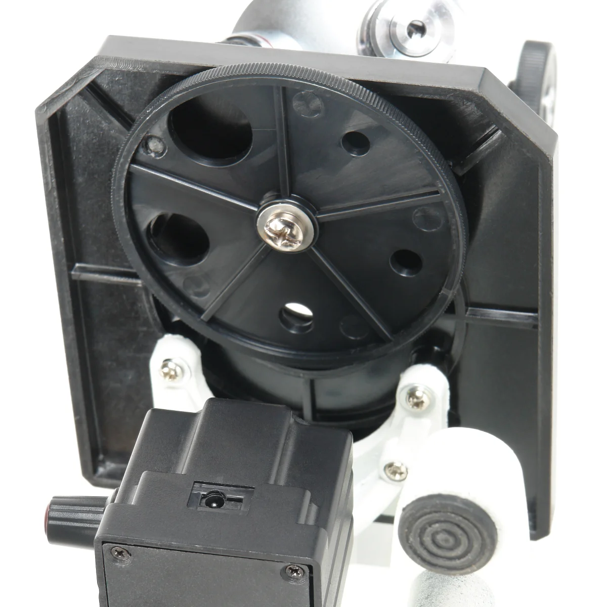 Микроскоп школьный Эврика 40х-640х (зеркало, LED)