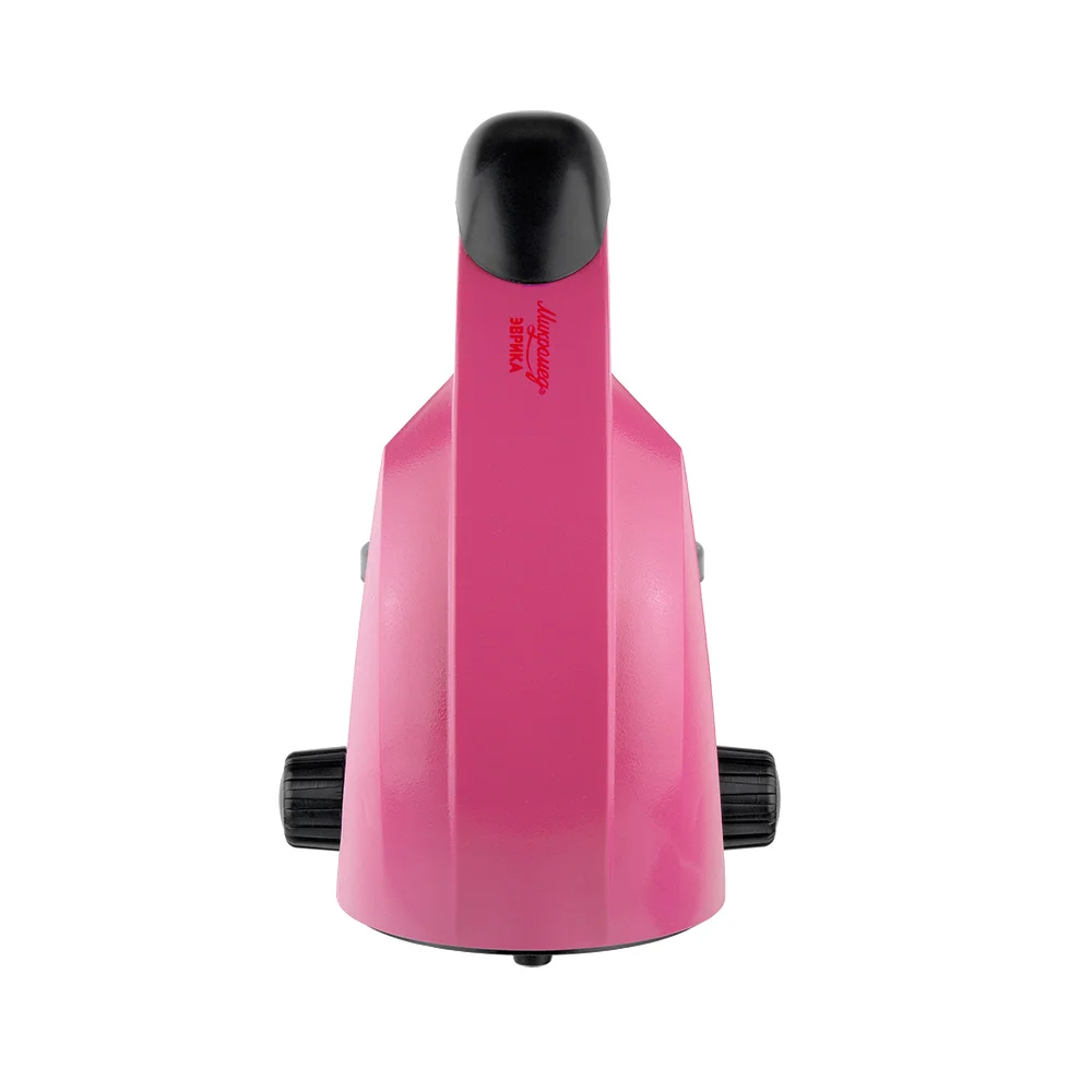 Микроскоп школьный Микромед Эврика 40х-320х инвертированный (фуксия)