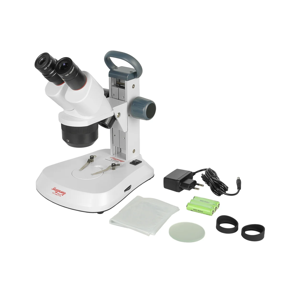 Микроскоп стерео МС-1 вар.1C (1х/2х/4х) Led