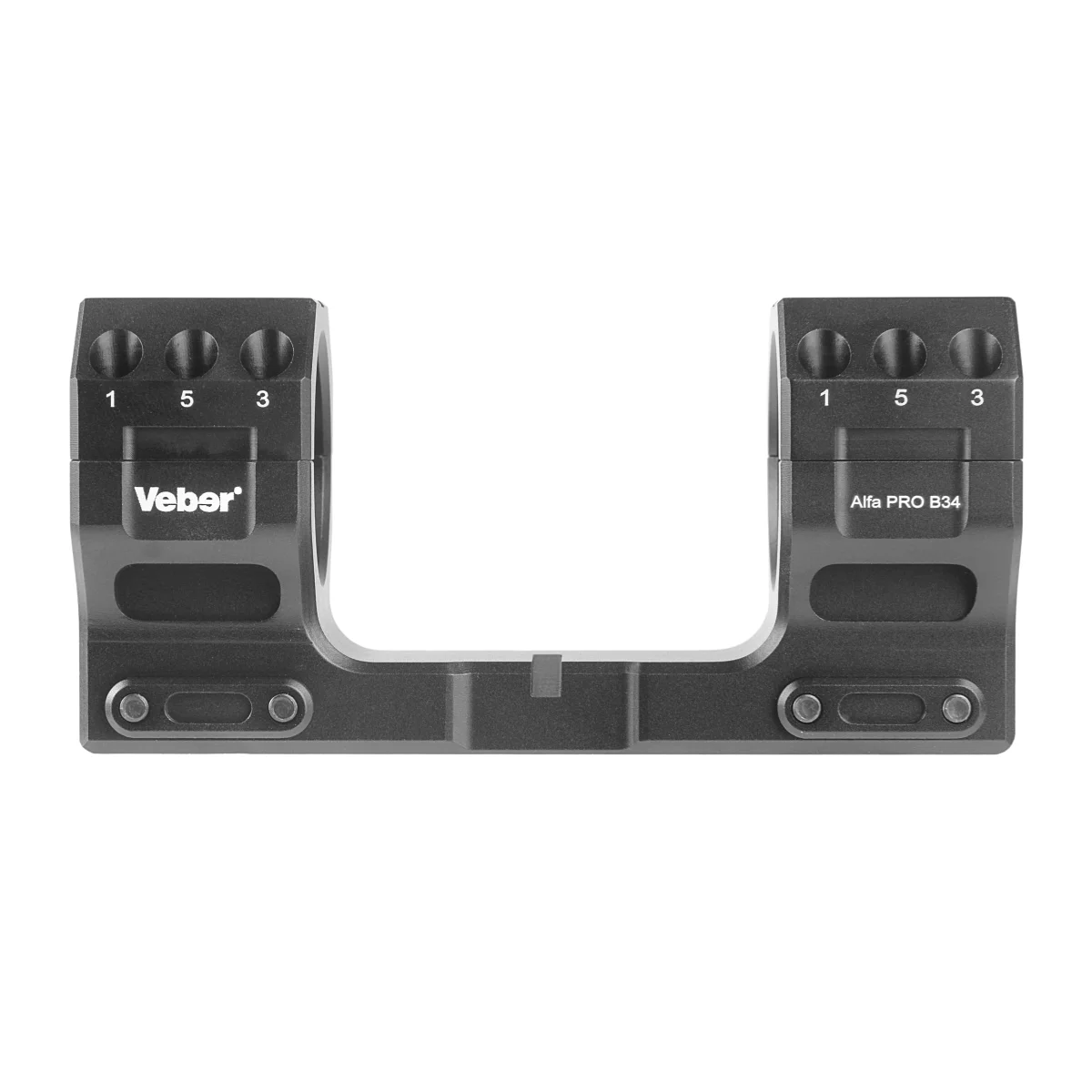 Моноблок тактический Veber Alfa PRO B34 на Weaver 7075-T651