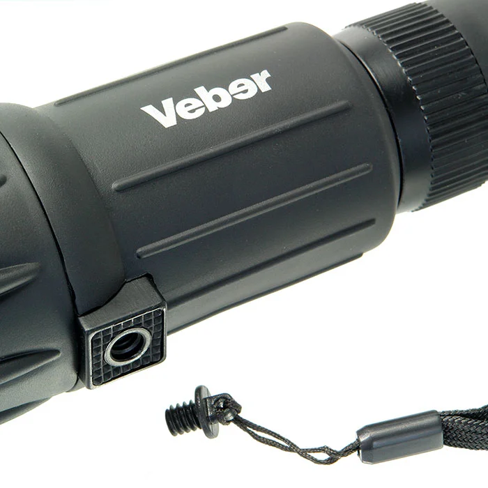 Монокуляр Veber 10-25x42 WP черный
